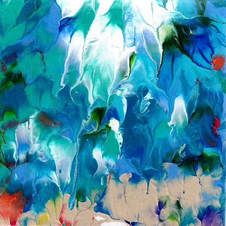 Abstract Green Vapor 01