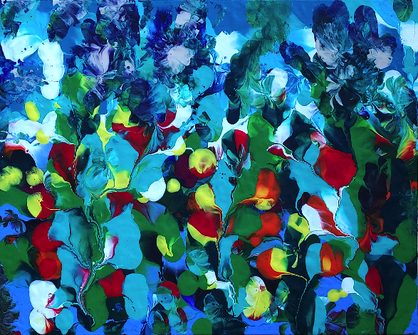 Abstract Vegies: Blooms & Cherry Tomatoes