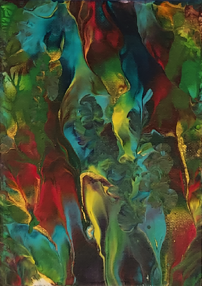 Abstract Earth Autumn Floral 01