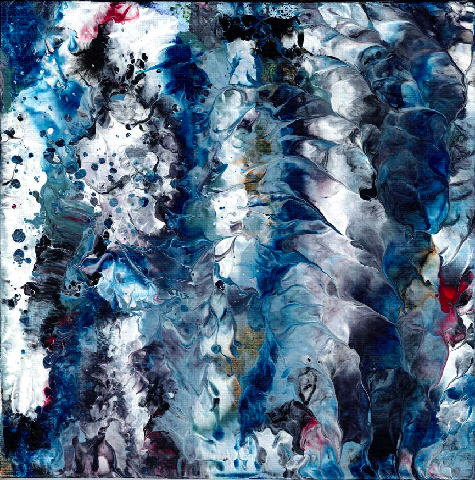 Moonlit Under Water Frond Columns