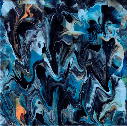 Gothic Flora Abstract 01