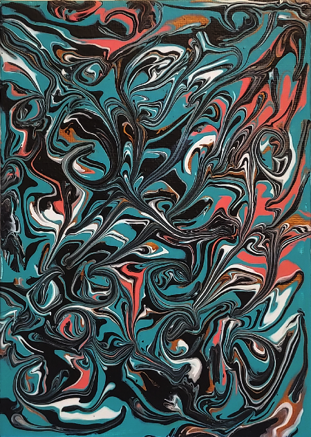 Green Swirling Fronds