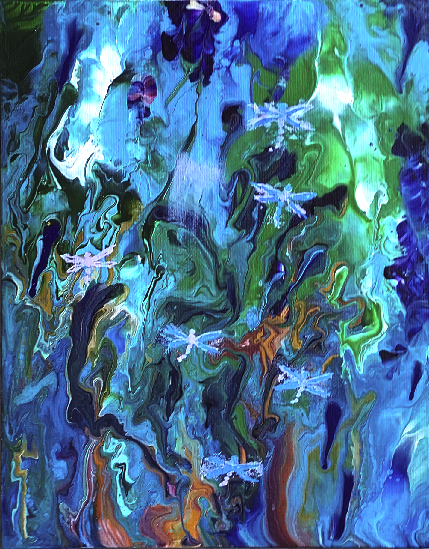 Dragon Flies with Pie