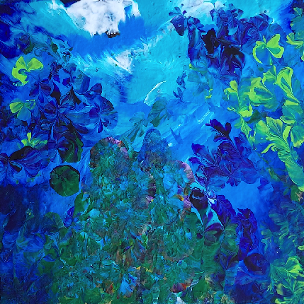 Waves of Currents in Blue