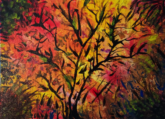 Fiery Trees 03