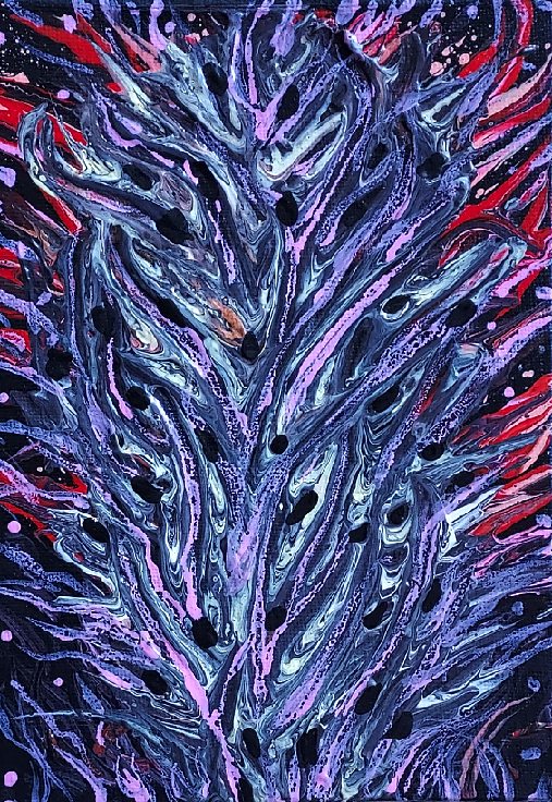 Spikey Shrub with Bugs