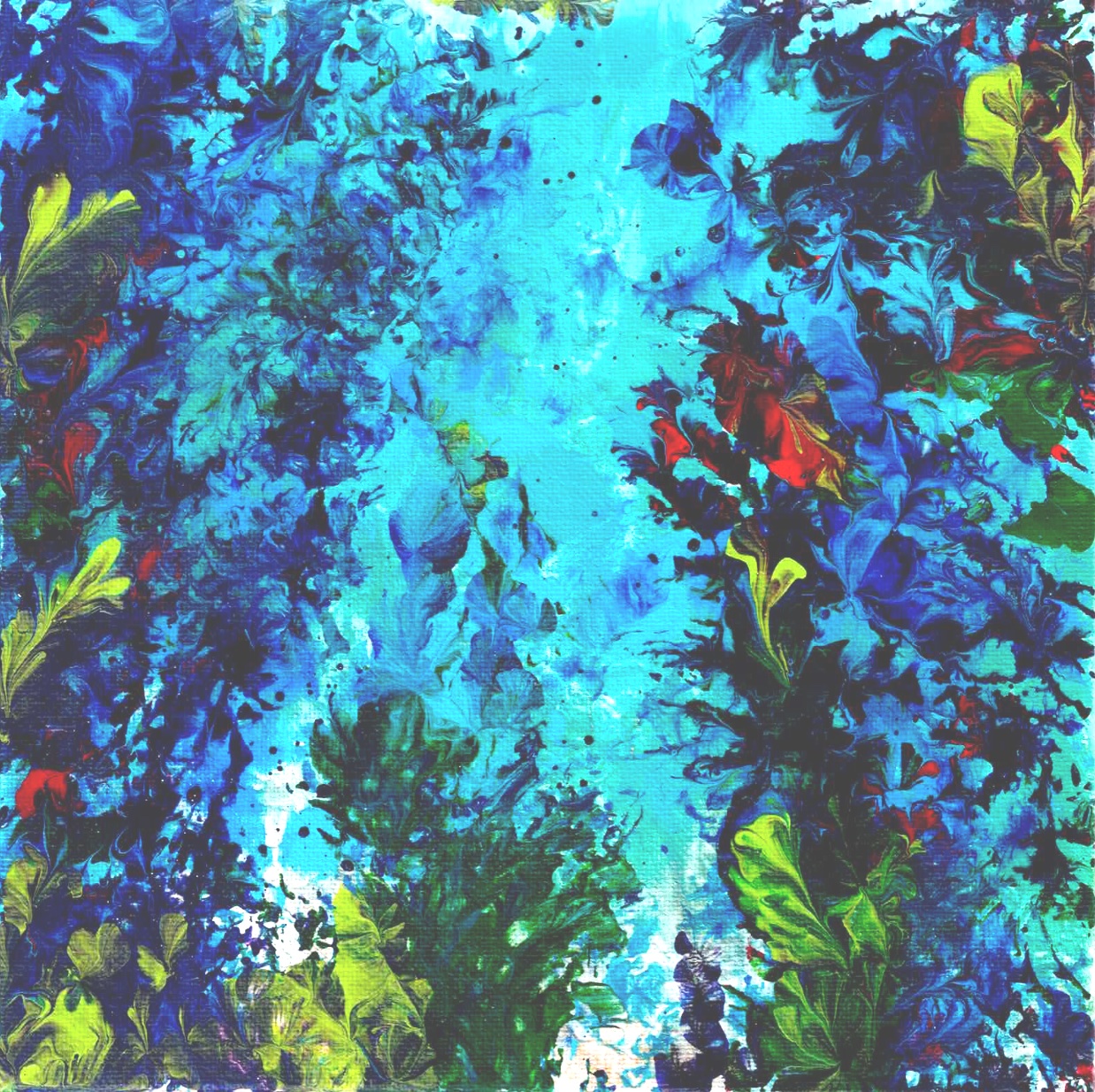 Blue Bottom Weeds